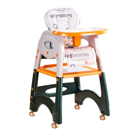 Kidilo Feeding Chair to Activity Table Combo