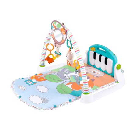 Kick and play piano gym