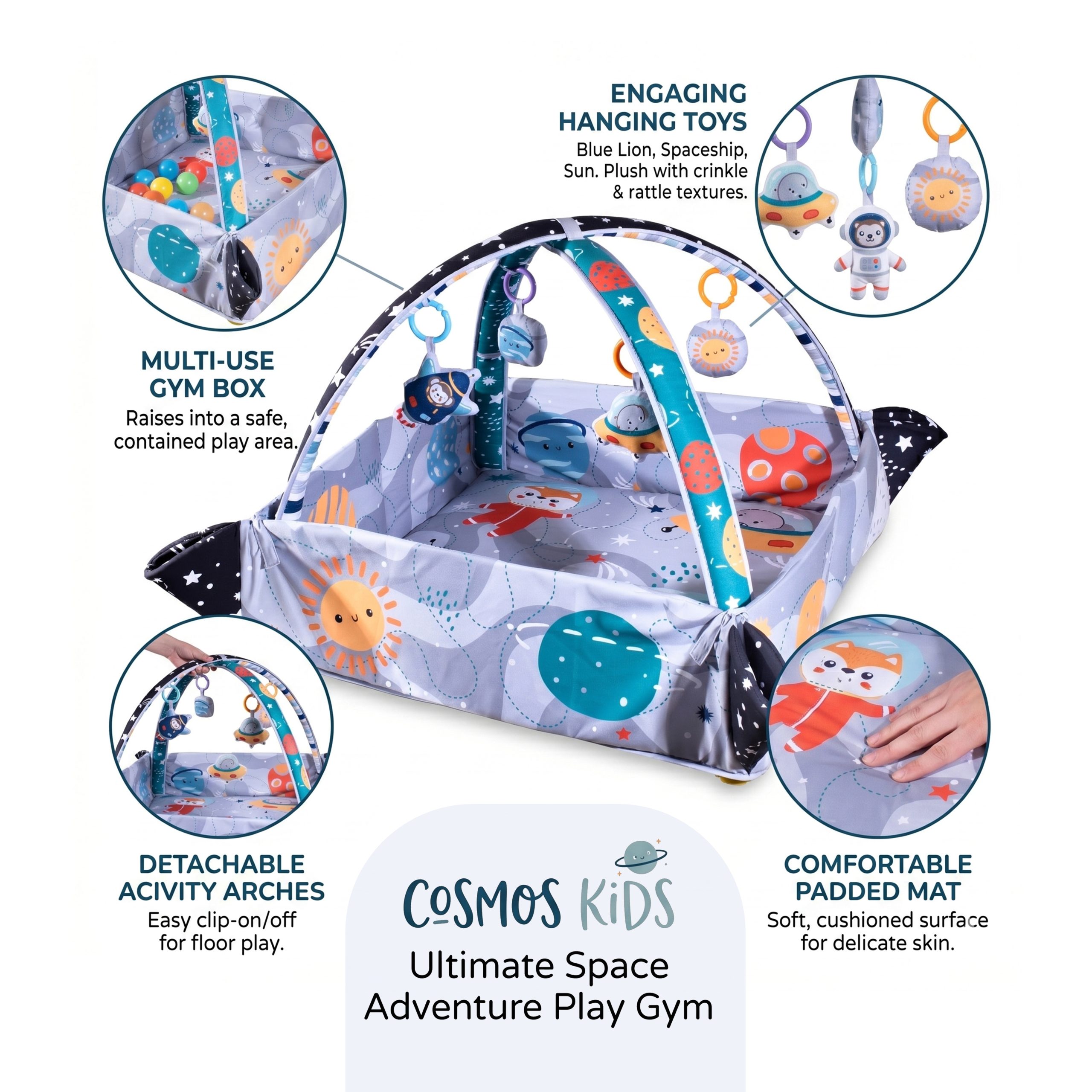 Cosmic Baby Play Mat - Image 4
