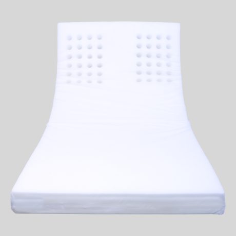 Easy Breathe Large Cot Mattress – White