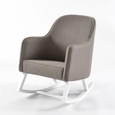 Linx Luna Rocking Chair – White & Grey